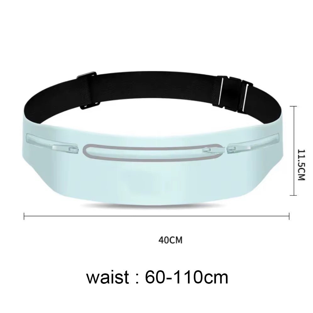 Waist Running Bag Sports Fanny Pack Women Men Belt Bag Waterproof Gym Bag Phone Pouch Running Accessories